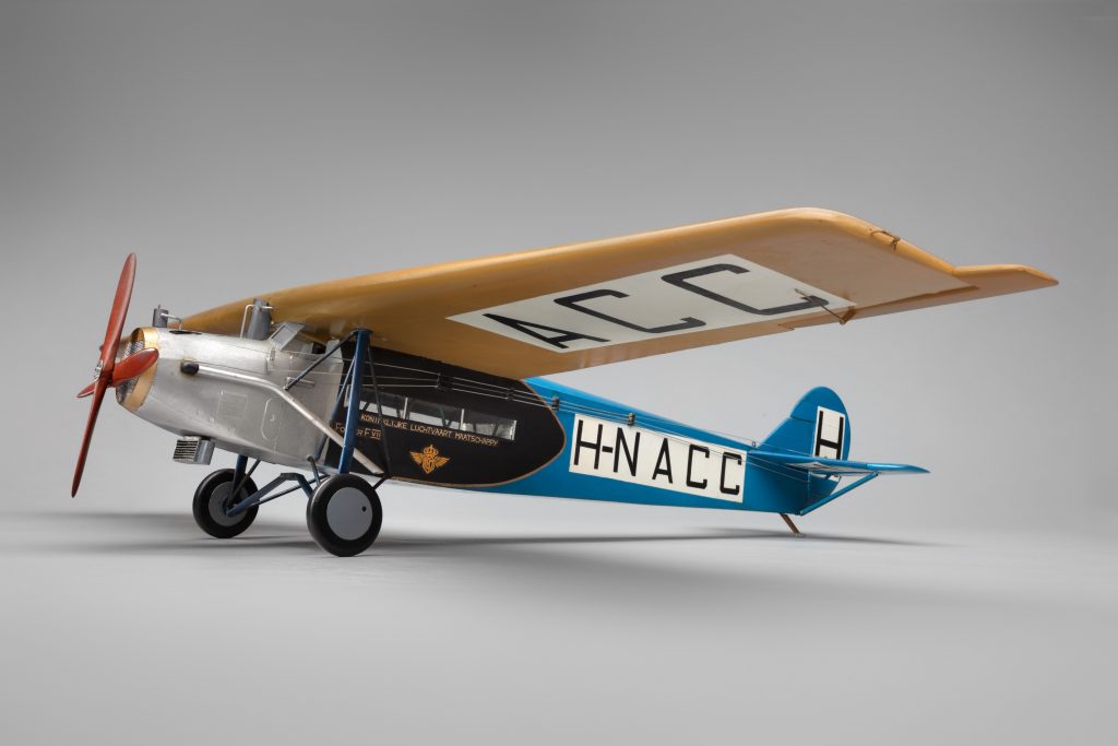 Donation of 11 model airplanes representing nearly 50 years of aircraft development