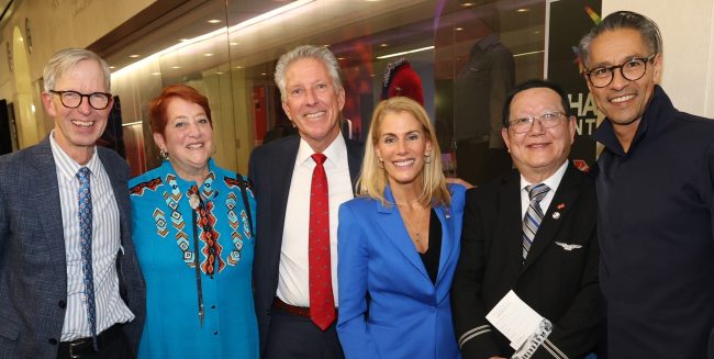group 1 Aviation Award recipient, Sara Nelson is seen in this photo on November 7, 2024 at the San Francisco Airport.