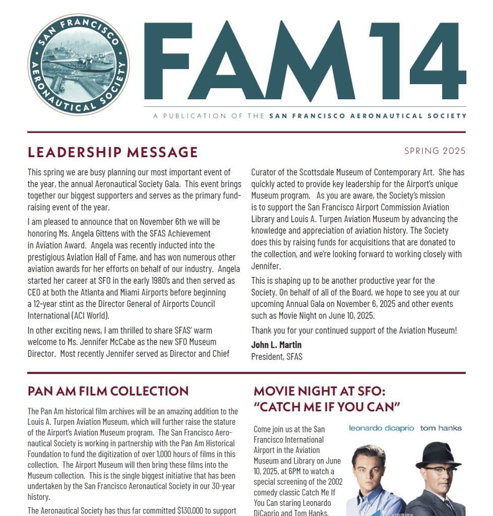 Spring 2025 - FAM14 Newsletter