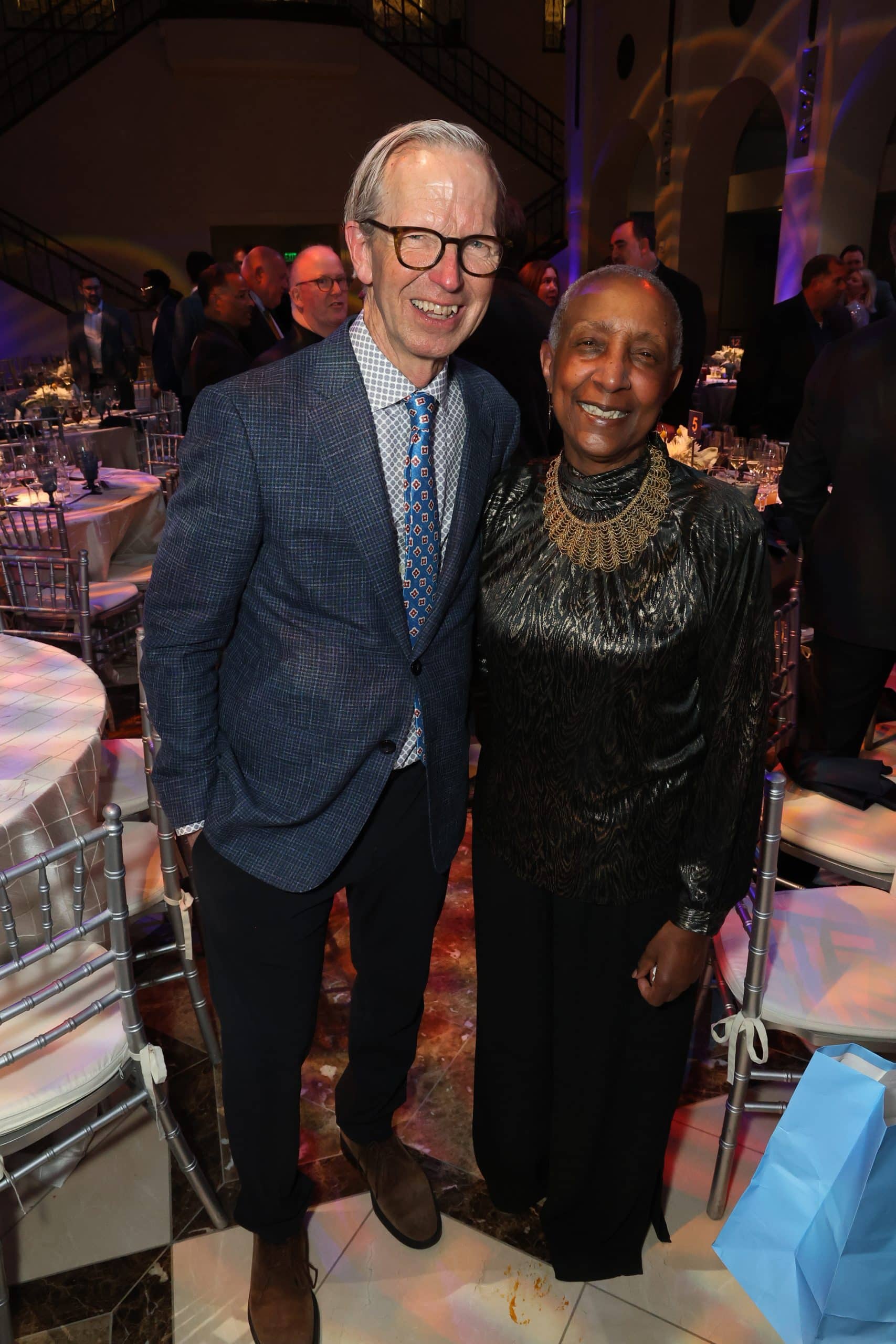 “Angela Gittens at the 2025 SFAS Gala after receiving the Achievement in Aviation Award.”